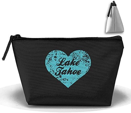 CUUO I Love Lake Tahoe Printed Toiletry/Travel Bag For Brushes Jewelry Accessories Collection