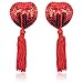 Reusable Sexy Silicone Bling Charming Adhesive Nipple Cover Pasties Bra