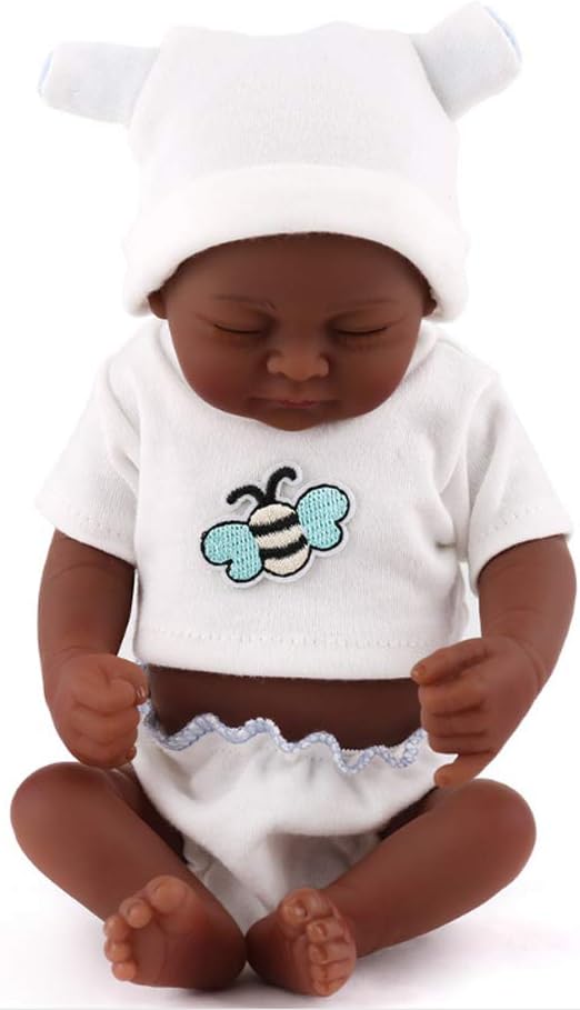 Prezzo NACHEN Reborn Baby Dolls Morbido Silicone Vinile Cosplay Realistico Occhi Chiusi Bambola Giocattolo Regalo Neonato Realistico Bambini 28cm Offerte