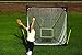 SKLZ Quickster Portable Baseball Hitting Net for Baseball and Softball, 7 x 7 feet