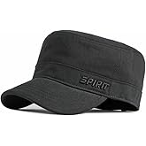 Military Hat for Men Army Hats Unique Design Cadet Cap Adjustable