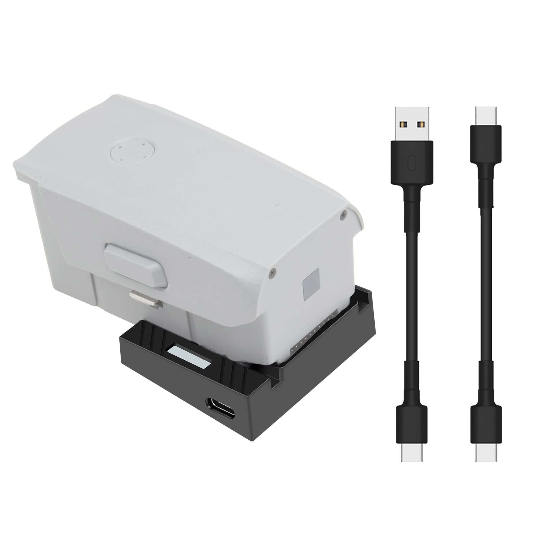 Fututech QC 3.0 Mini USB Type-C Charger for DJI Mavic Air 2S Air 2 Automatic Fast Charge with Charging Indicator Accessory Drone