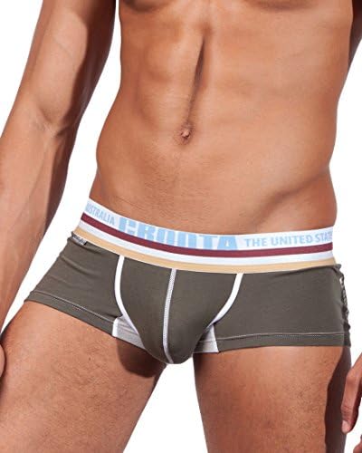 Croota Mens Underwear, Low-Rise Boxer Brief, 5cm Waistband, NR02L