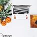 The Carefree Bee - 14 Cute Animal Stickers for Water Bottles, Laptops (Series 1)
