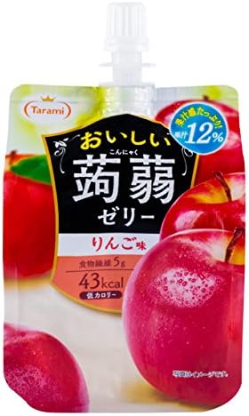 Tarami delicious konjac jelly apple taste 150gX6 pieces