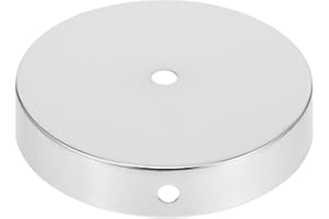 HOLIDYOYO Solid Metal Round Table Lamp Base for Living Study Desk Lamp Iron Bases