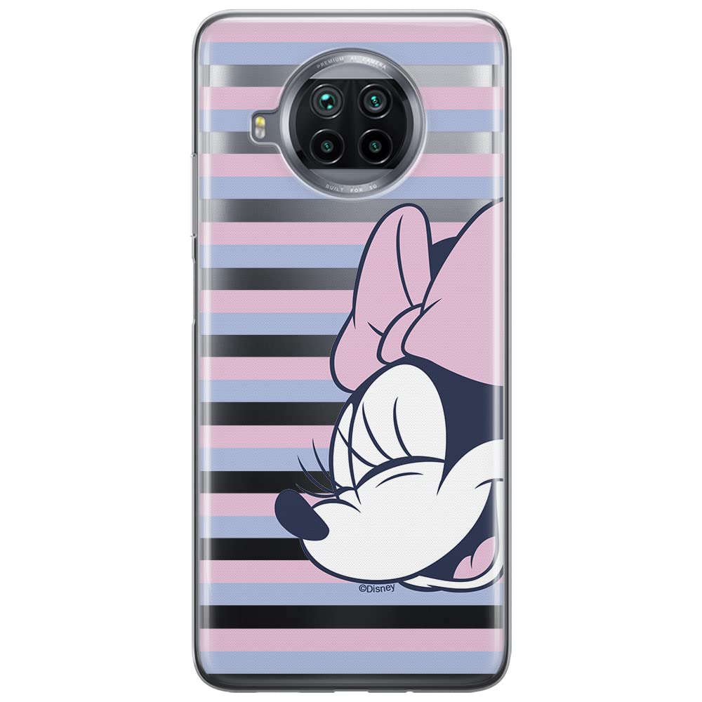 ERT GROUP mobile phone case for Xiaomi MI 10T LITE/REDMI NOTE 9 PRO 5G original and officially Licensed Disney pattern Minnie 022 adapted to the shape of the mobile phone, partially transparent — image 1