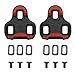 BV Bike Cleats Compatible with Look Keo System- Indoor Cycling & Road Bike Bicycle Cleat Set
