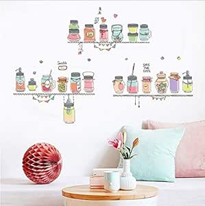 Pegatinas de pared Para la sala de estar o el fondo de la cocina Candy