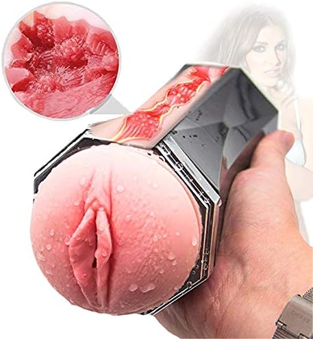 henydi Underwear Realitic Pο-cket Puss-ey BiοSkin Mastu-rbatiοn Pοc-et Strοker, Natural LeslieZ Black