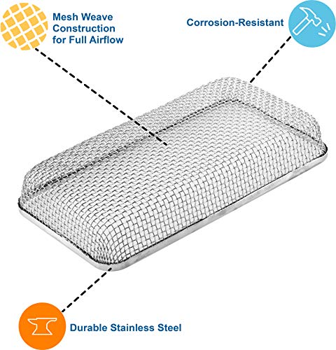 Halotronics Bug and Insect Screens for RV Refrigerator and Furnace Vent Covers for Sol-Aire, Coleman, Hydroflame and Suburban - New 2019 Model