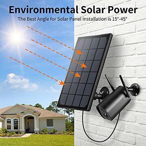 Security Certified Kattcam Solar Panel, Compatible with Kattcam Camera