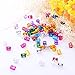 Sumind 100 Pieces Dreadlocks Metal Hair Cuffs Hair Braiding Beads Filigree Hair Accessory, Assorted Colors