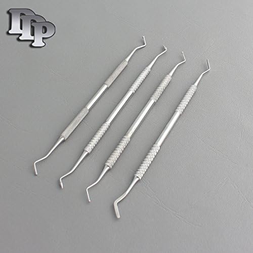 DENTAL COMPOSITE FILLING INSTRUMENT COMPOSITE CARVERS SET OF 4 DOUBLE ENDED