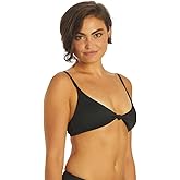 Roxy Women's Love Knot Bikini Top – UPF 50+, Quick-Dry, Removable Pads, Swimsuit Top, Surf & Beachwear