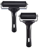 2Pcs Rubber Brayer Roller for Printmaking, Great