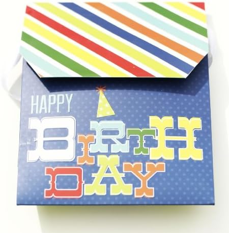 Happy Birthday Gift Card Box, 1-Pack