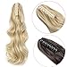 Claw Ppnytial Clip in Pony Tail Hair Extensions Real Natural Human Made Top Synthetic Fibre Hair Curly Straight Haripiece fpr Women (24