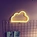 Cloud Neon Light Sign,Sky Theme Decoration Light,LED Cloud Shaped Room/Dorm Decor Light,Wall Decor/Table Decor for Chistmas,Birthday Party,Kids Room, Living Room, Wedding Party Decor (Warm White)