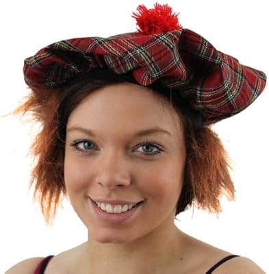 ladies tartan hat