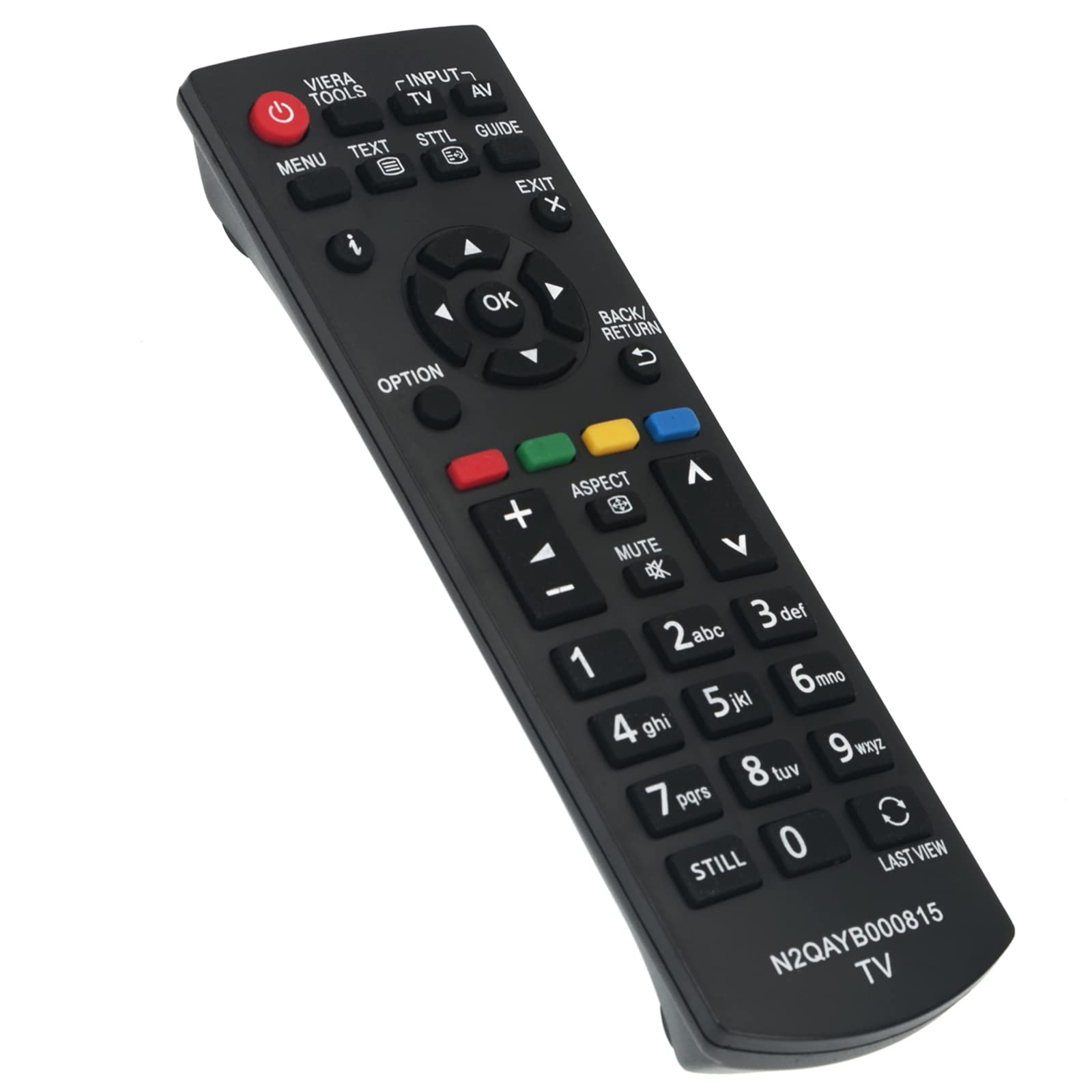 N2QAYB000815 Sub N2QAYB000817 N2QAYB000816 Replacement Remote Control Fit for Panasonic TV TX-L32B6B TX-L32B6BS TX-L32B6E TX-L32B6ES TX-L32EM6B TX-P42X60B TX-P42X60E TX-P50X60B TX-P50X60E TX-L32EM6E