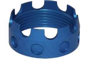 PRESMA Aluminum 7075-T6 nut, 1-3/16x16 TPI, Black/Blue/Golden/Silver/red (Blue)