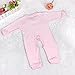 FEITONG Baby Boy Girl Infant Romper Jumpsuit Bodysuit Cotton Clothes Outfit (Age:0-3Months, Pink)
