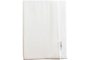 MORIRIN Zippered Cover for Japanese Futon Floor Mattress, 100% Cotton, Made in Japan, Full, White