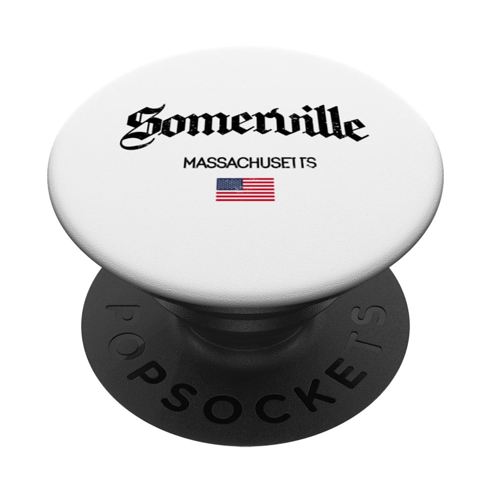 Somerville Massachusetts Gothic Design PopSockets Swappable PopGrip