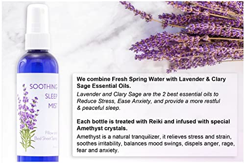 SOOTHING SLEEP MIST – LAVENDER AND VANILLA BLEND