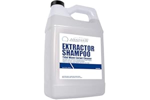 Nanoskin EXTRACTOR SHAMPOO Low Foaming Carpet Cleaner 1 Gallon - Machine Use Upholstery Cleaner, Stain Remover & Odor Eliminator on Rug Car Upholstery Carpets | For Automotive, Home, Office & More