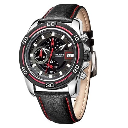 Chronograph Black Mens Watch - MG-2023