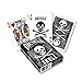 Bicycle Skull Poker Size Standard Index Playing Cards