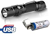 Fenix PD35 TAC 1000 lumen Flashlight & USB CHARGER Integrated 18650 Rechargeable Battery - Holster Included - 100% No Hassle Money Back Guarantee - Limited Lifetime Warranty