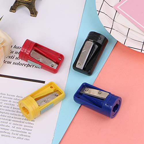 Octagon Woodwork Carpenter Pencil Sharpener Portable Manual Pen Cutter Students Child Home Office Stationary Wood Worker Supply by YDZN - Thumbnail 4