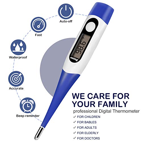 JUNING Digital Medical Thermometer,Basal Body Thermometer,Accurate and