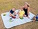 Outdoor Picnic Blanket Mat, Waterproof Padding, 79” x 59” - Large, Foldable Play Mats For Kids, Babies, Families - Protective Outside Beach Blankets for Park, Camping, Yard, Lawn, Sand