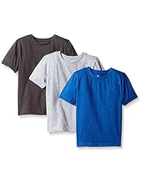 American Hawk - Camiseta de manga corta para niño (3 piezas, cuello redondo)