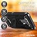 Evocel Trio Pro Series Phone Case Compatible with V20 (2016 Release) with Belt Clip Holster and Kickstand, Black