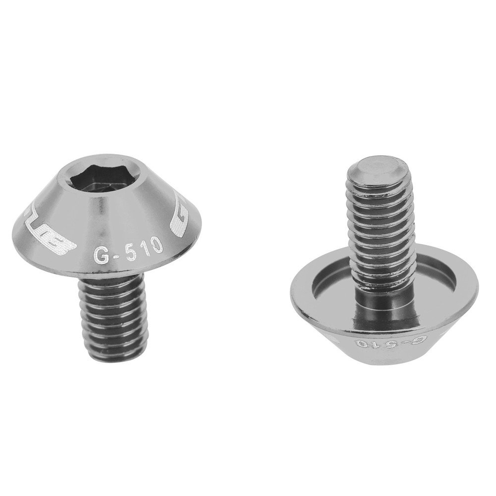 Alomejor 2Pcs Hexagon Screws and Screws M5 * 12mm Bicycle Water Bottle Cage Holder Bracket Screw for Bicycle Water Bottle Cage Replacement(Silver)