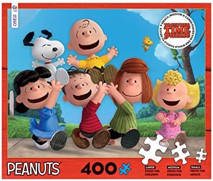 CeacoTogether Time Varying Piece Size Puzzle Peanuts-400 pcs