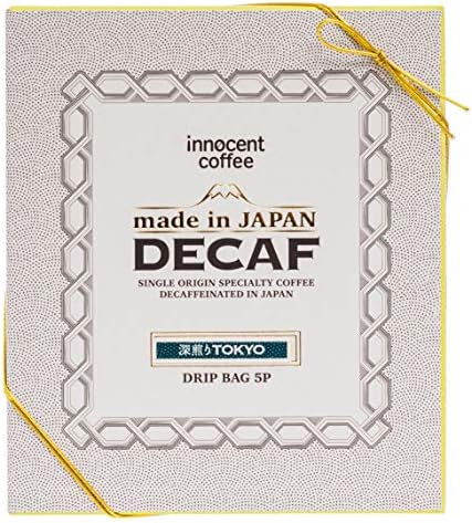 イノセントコーヒー スペシャルティ コーヒー 深煎り Tokyo 最高級 デカフェ 国内加工 珈琲 コーヒー豆 ティーパック 引き出物 ドリップバッグ ギフト