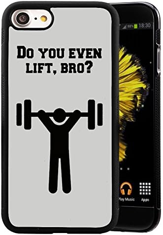 TPU and PC Case for iPhone 7 / iPhone 8, Thin Lightweight Printed Protection Cover Case, Weightlifting Customized Design Skin Cover iPhone 7 / 8 4.7 inch