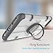 ProCase iPhone SE 2022 (3rd Gen) / iPhone SE 2020 (2nd Gen) / iPhone 8 / iPhone 7 Case with Grip Ring Holder, Kickstand Cover with Rotating Ring Holder Stand for Magnetic Car Mount Holder -Black