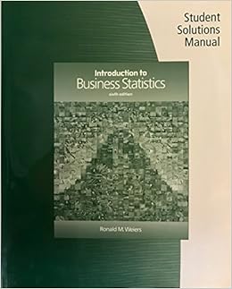 introduction to business statistics weiers solutions