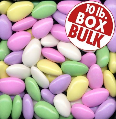 Assorted Jordan Almonds 10 lbs bulk by Confections