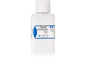 Pebeo Setacolor Opaque Fabric Paint 250-Milliliter Bottle, White, 8.45 Fl Oz (Pack of 1)