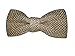 Hemp Bow ties and Brown Suspenders Set Combo Kids Children Baby (Brown)