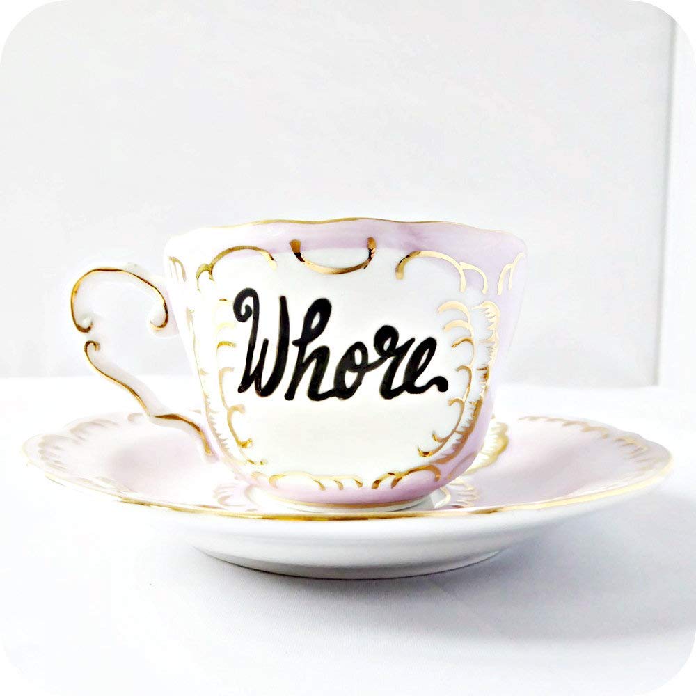 Funny Tea Cup And Saucer Funny PNG