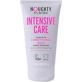 Noughty 97% Natural Intensive Care Leave In Conditioner, Banish Damaged Hair, Split End Control & Frizz Control, with Sweet Almond Extract and Argan Oil, Sulphate Free Vegan Haircare 5fl.oz